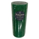 Vela Cilíndrica Verde Aromática Grande