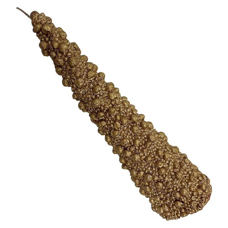 Vela Árbol Navideño Dorado Grande