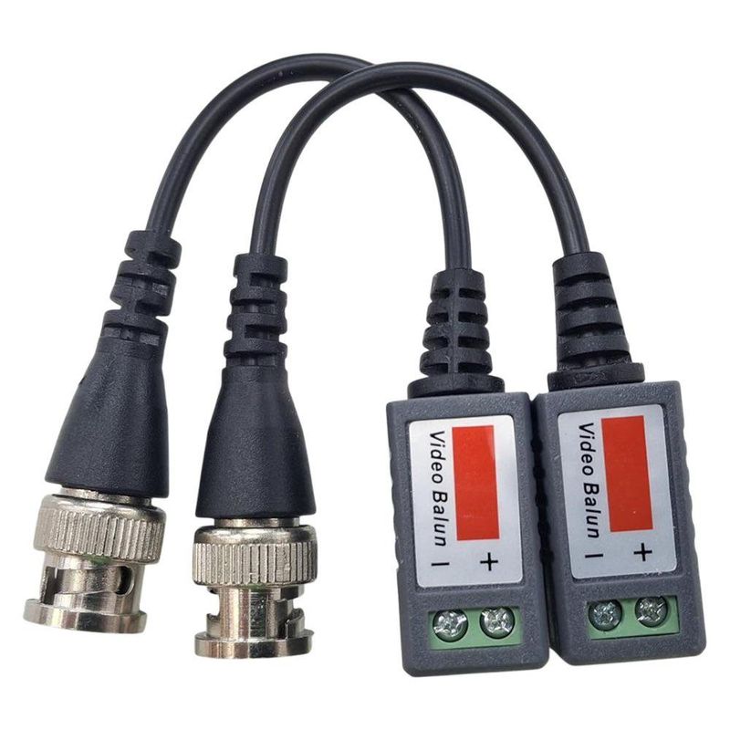 Kit de Transmisor Balun para CCTV Video Audio Alimentación