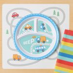 Plato con Divisiones Beep 21.4 Cm