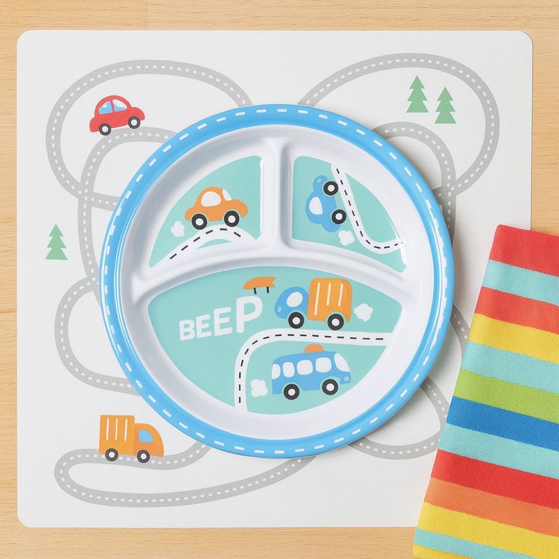 Plato con Divisiones Beep 21.4 Cm