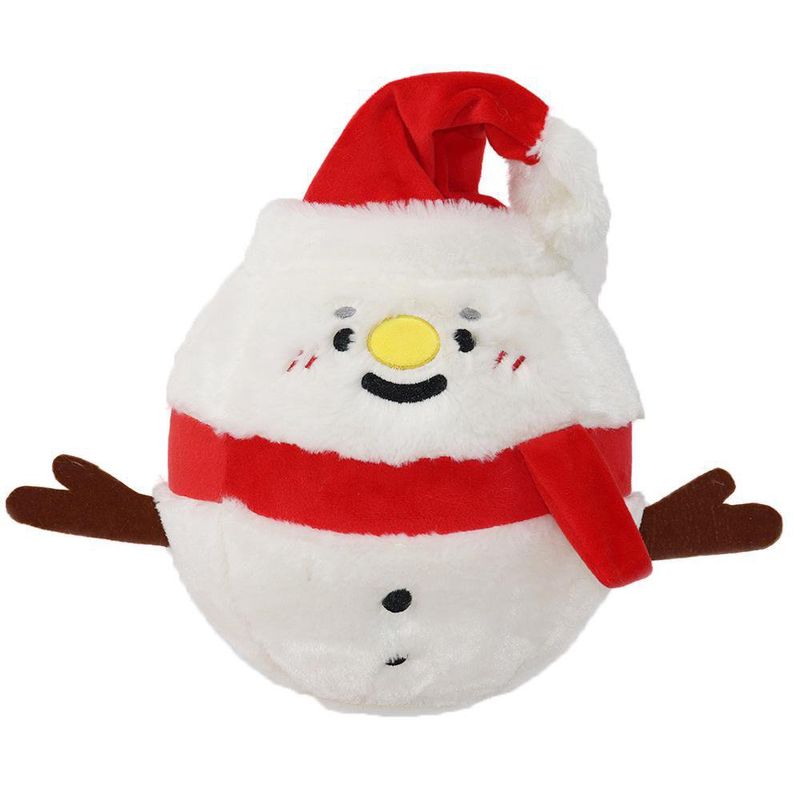 Peluche Inflable Navideño Muñeco de Nieve Pequeño