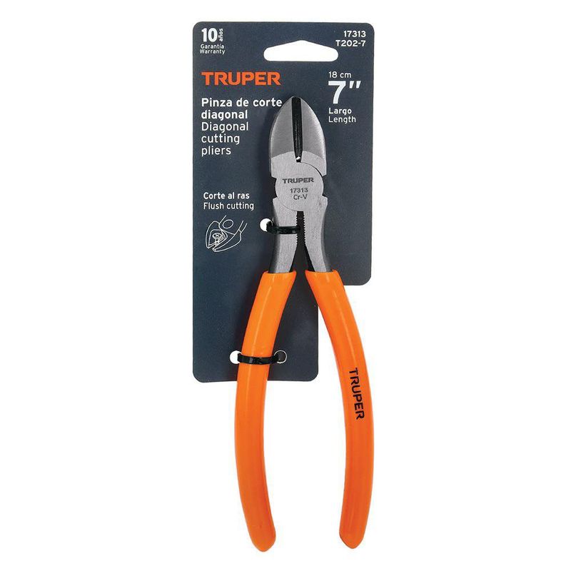 Alicate de Corte Diagonal de 7 Plg