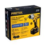 Llave de Impacto Inalámbrica 1/2 Plg 20 V