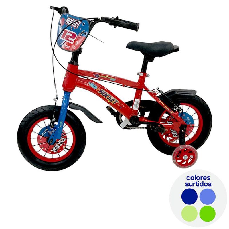 Bicicleta Bmx 12 Rocket para Niño
