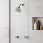 Mezcladora de Ducha con 2 Llaves  807-CSVC