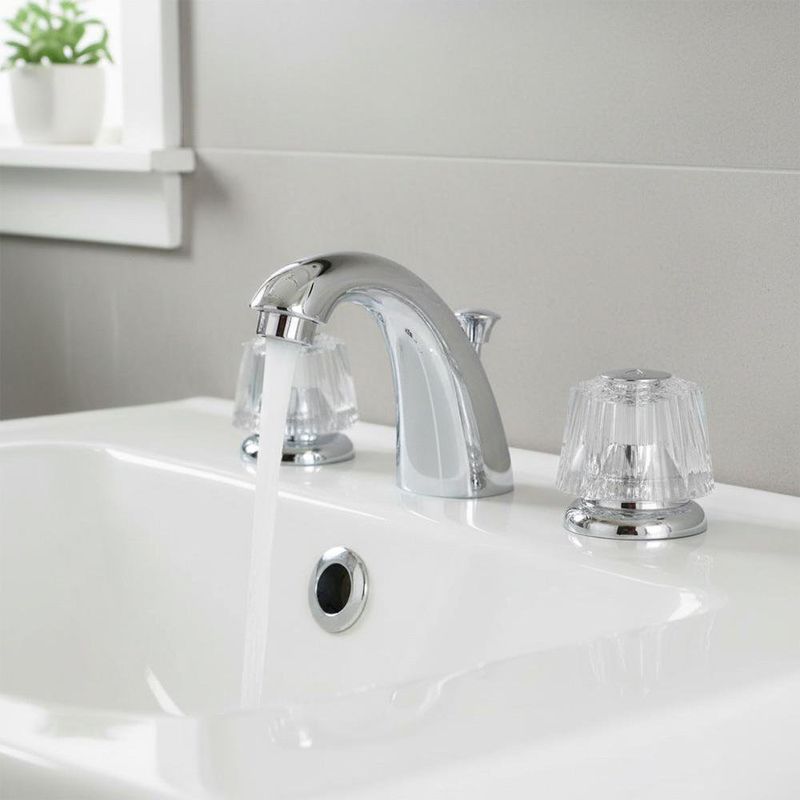 Manija Tipo Pomo Acrílico Transparente