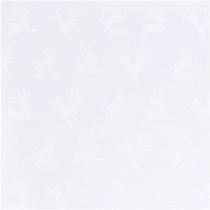 Set de 4 Servilletas Navideñas Crema