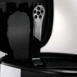 Cafetera Gris Programable con Jarra de Vidrio 1.5 L