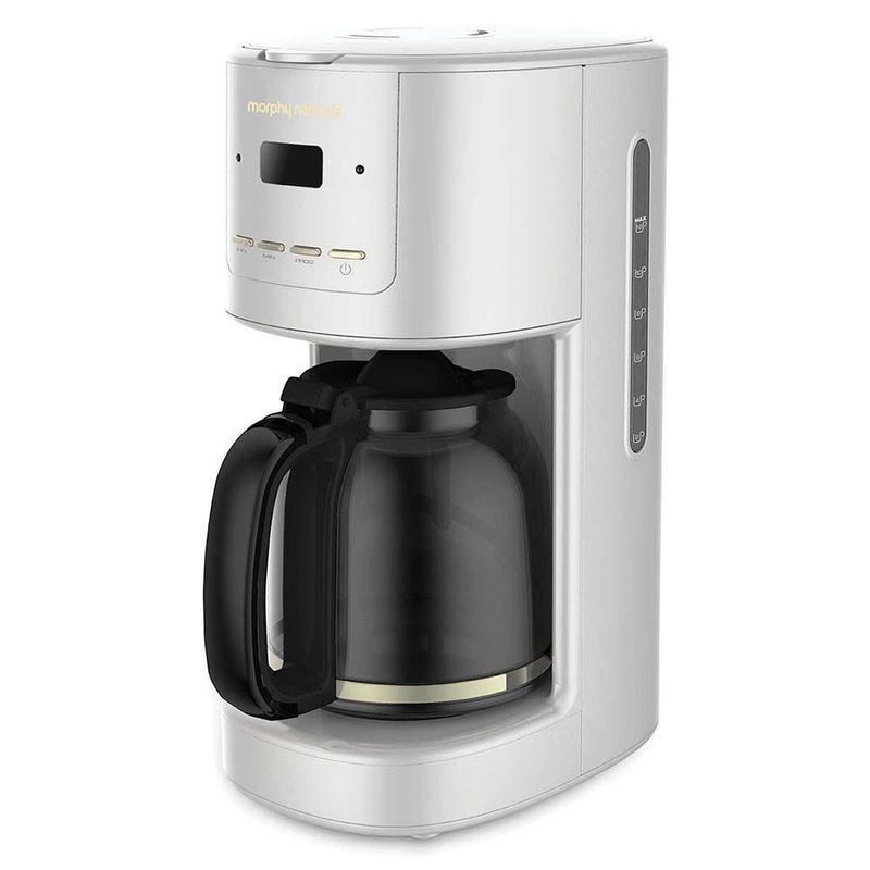 Cafetera Gris Programable con Jarra de Vidrio 1.5 L