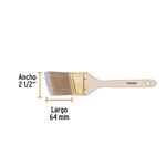 Brocha Angular Cerdas Sintéticas