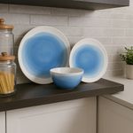 Vajilla Sunset Azul 12 Pzas