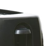 Tostador Negro de 2 Ranuras 600 W