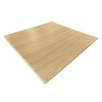 Piso de Caucho de Alta Densidad 1 x 1 m Espesor 15 mm Diseño Madera Clara