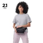 Bolso Cruzado Negro Crossbody Pequeño Rectangular