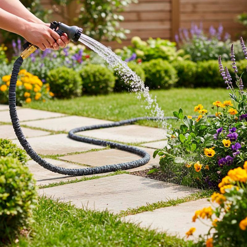 Manguera Expandible Negra 15 M