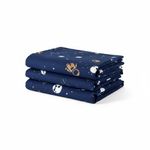 Set 2 Cortinas Neón Astronauta 97x213Cm