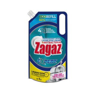 Lavaplatos Líquido Zagaz Expert Antibacterial 1 Lt