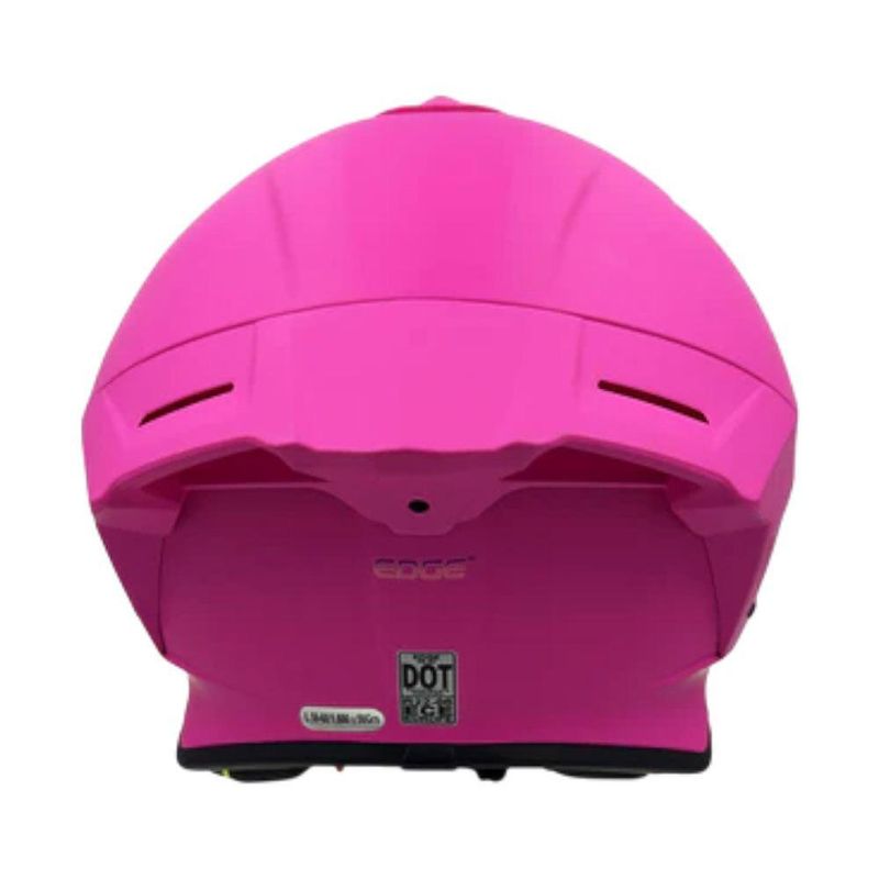 Casco Integral Rosado para MotociclistaTalla L