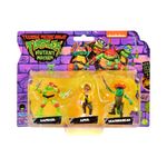 Set 3 Figuras Tortugas Ninja Mutant Mayhem Diseño Surtido