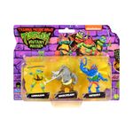 Set 3 Figuras Tortugas Ninja Mutant Mayhem Diseño Surtido