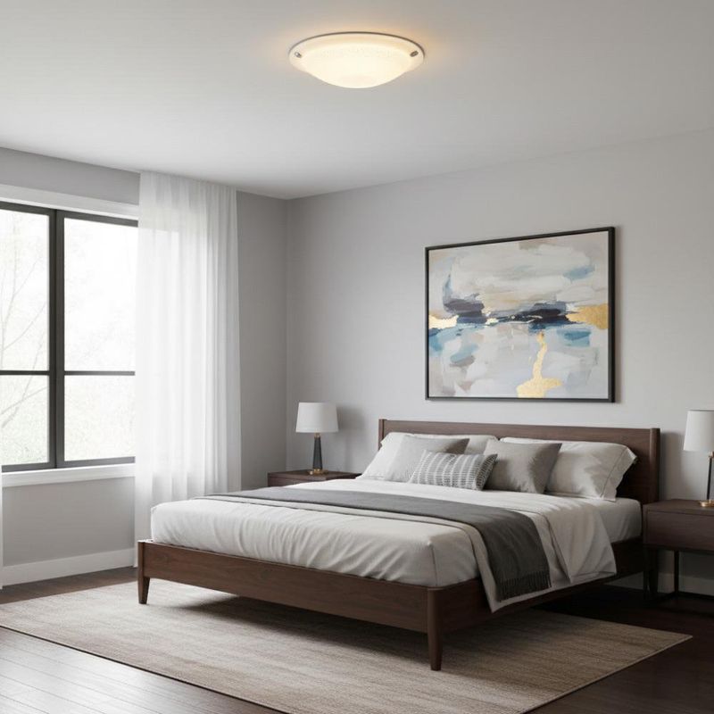 Plafón Redondo de Techo de 12 Plg