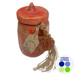 Base de Barro con Tapadera Mediano