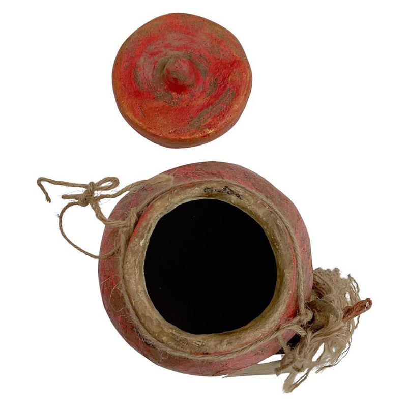 Base de Barro con Tapadera Mediano