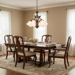 Lámpara Colgante Diseño Hojas 5 Luces 60 W