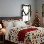 Set de Cubrecama Pinsonic Full Queen con Diseño de Galletas