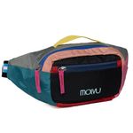 Cangurerita Deportiva Molvu de 1.5 L para Running y Uso Diario Color Negro y Rosa