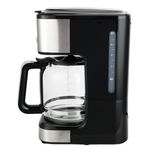 Cafetera Digital Programable con Jarra de Vidrio de 12 Tazas Color Negro