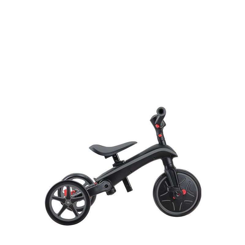 Triciclo Explorador Plegable 4 en 1 Gris