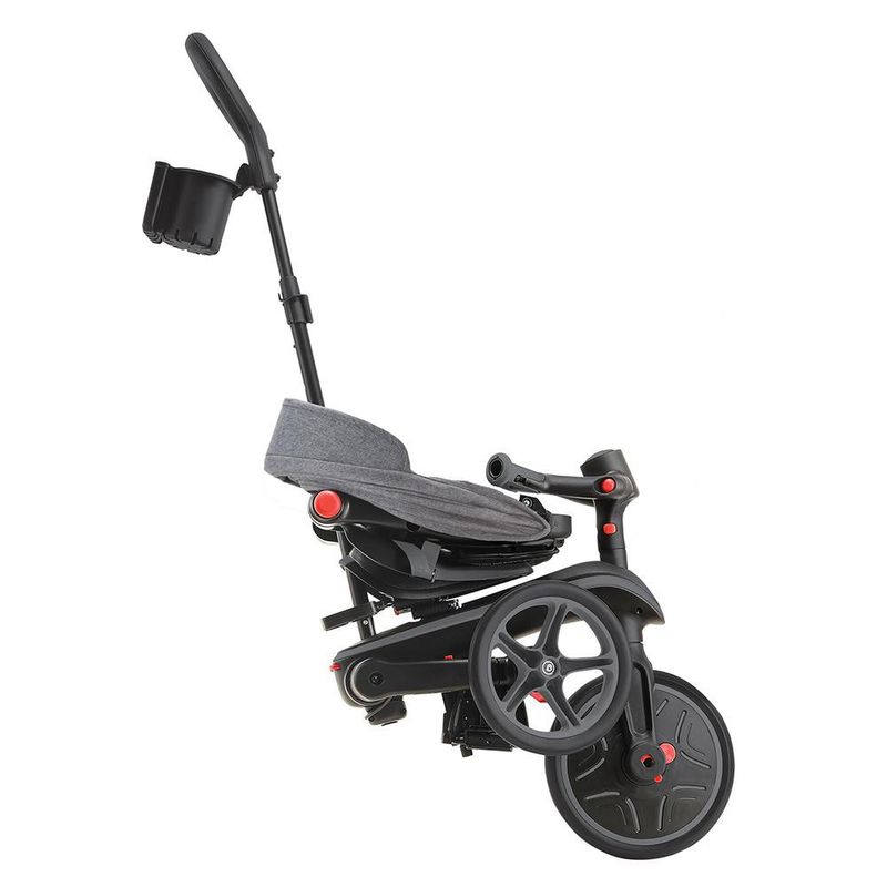Triciclo Explorador Plegable 4 en 1 Gris