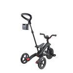 Triciclo Explorador Plegable 4 en 1 Gris