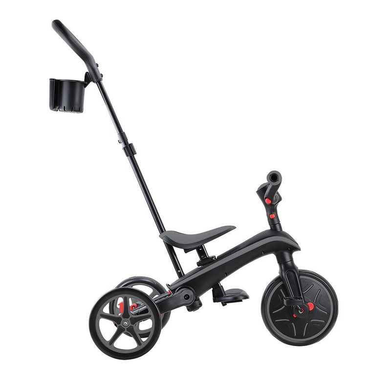 Triciclo Explorador Plegable 4 en 1 Gris