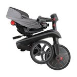 Triciclo Explorador Plegable 4 en 1 Gris