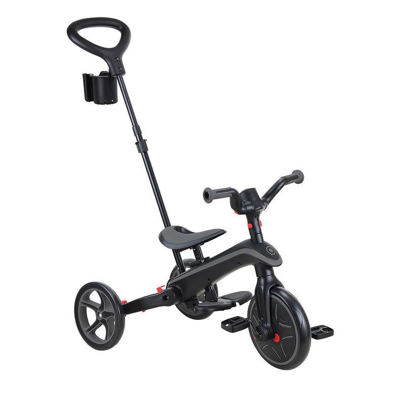 Triciclo Explorador Plegable 4 en 1 Gris