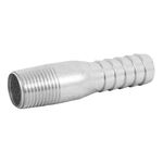 Niple Tipo Botella 1 1/2 Plg de Acero Galvanizado