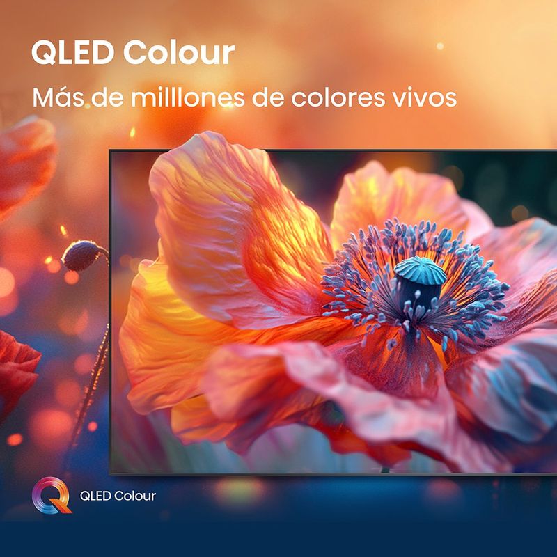 Televisor Smart QLED Ultra HD 4K de 55 Plg