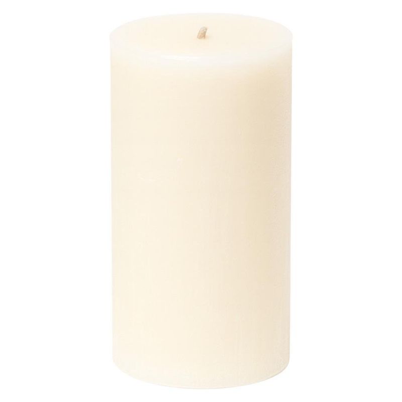 Vela Cilíndrica Beige con Aroma Alta