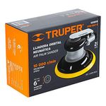 Lijadora Orbital Neumática Industrial de 6 plg 10,000 Rpm
