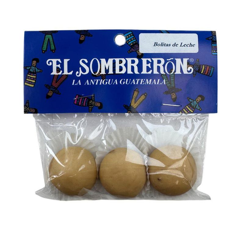 Bolitas de Leche El Sombrerón 3 Pzas