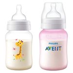 Set de 2 Biberones Anticólicos Jifafita 9 Oz