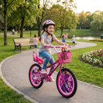 Bicicleta para Niña Stark Pink Panda de 20 plg con Canasta