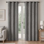 Cortina Jacquard Gris 140 x 240 Cm