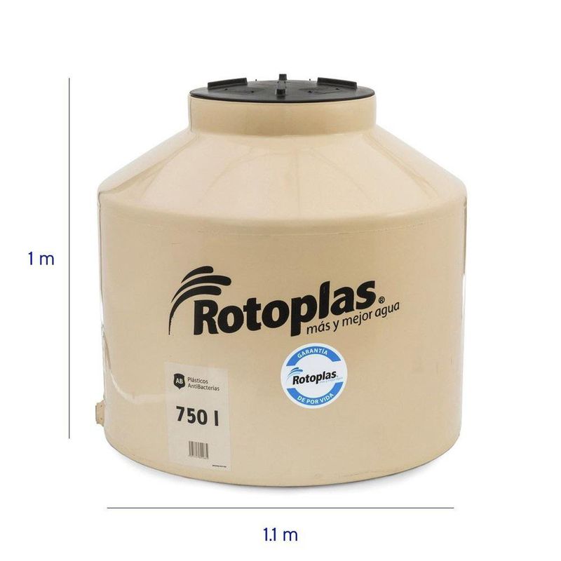 Deposito para Agua Tricapa 750 Litros