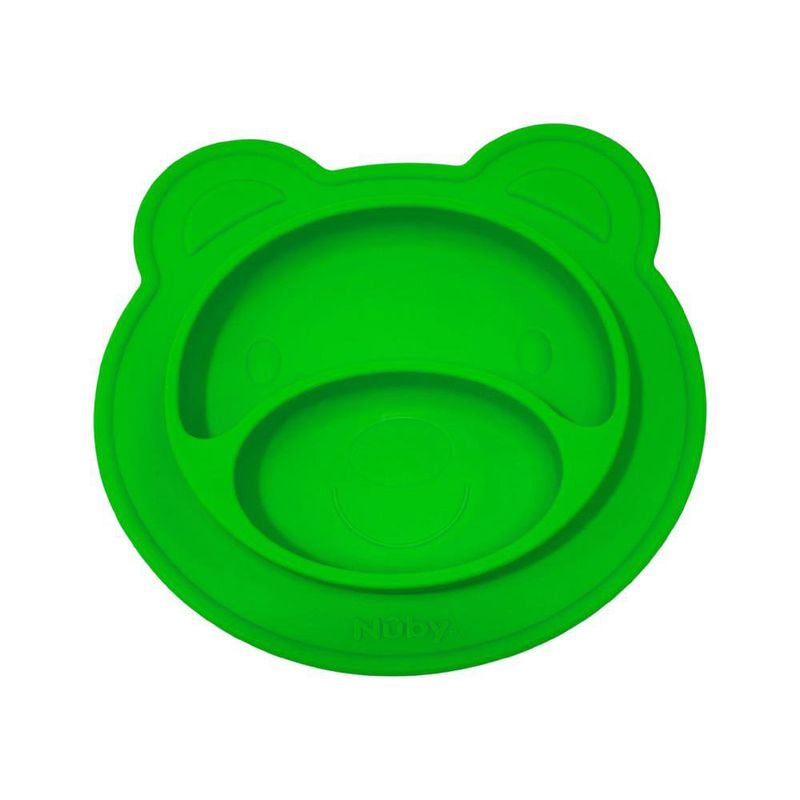 Plato de Silicón con Forma de Oso Colores Surtidos