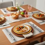 Individual Beige Linea Gris