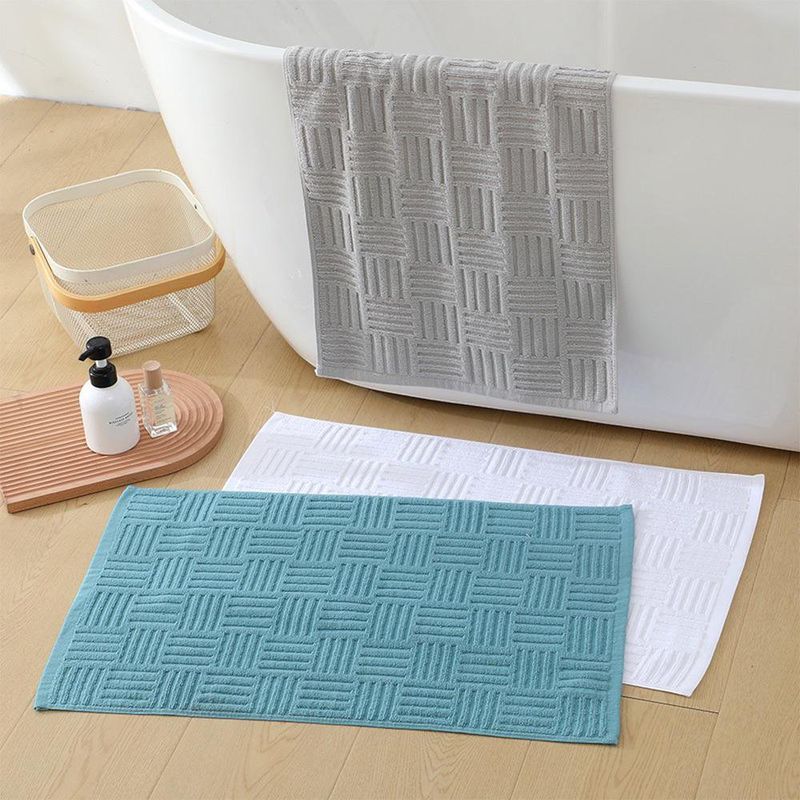 Alfombra para Baño Verde 40x70 Cm